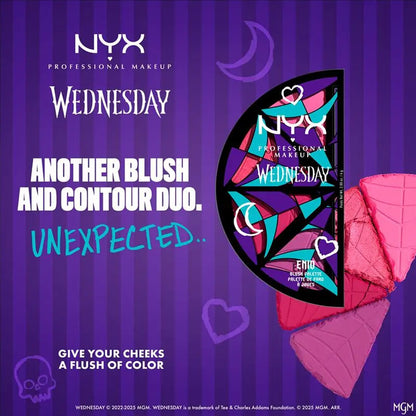 NYX Wednesday Blush Palette 01 Enid