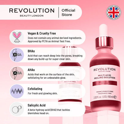 Revolution Skincare Intense Peeling Solution Multi Acid 30ml
