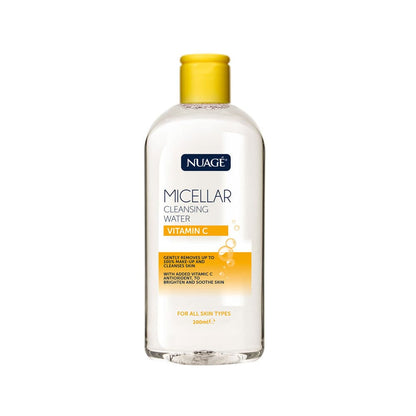 A bottle of Nuage Micellar Cleansing Water with Vitamin C, 200ml.