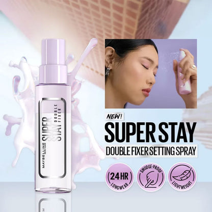 Maybelline New York SuperStay 24H Double Fixer Makeup Setting Spray 55ml