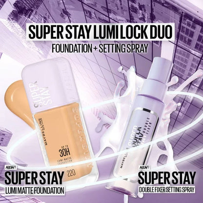 Maybelline New York SuperStay 24H Double Fixer Makeup Setting Spray 55ml
