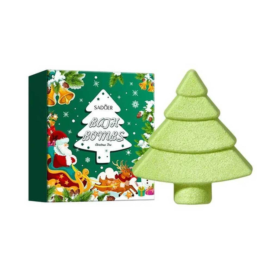 Sadoer Christmas Tree Bath Bombs