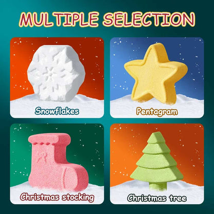 Sadoer Christmas Tree Bath Bombs
