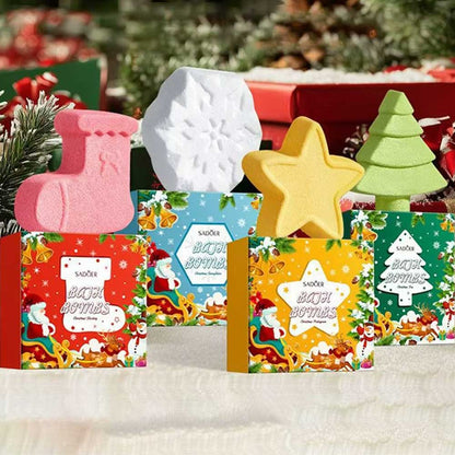 Sadoer Christmas Tree Bath Bombs