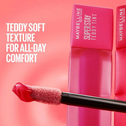 Maybelline New York SuperStay Teddy Tint 12H Blurred Matte Lip Tint 60 Cool Grunge 5ml