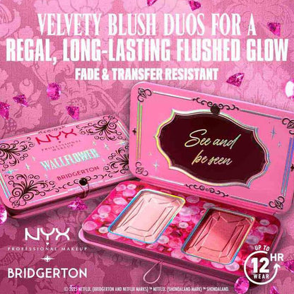 NYX Bridgerton Blush Palette 01 Wallflower