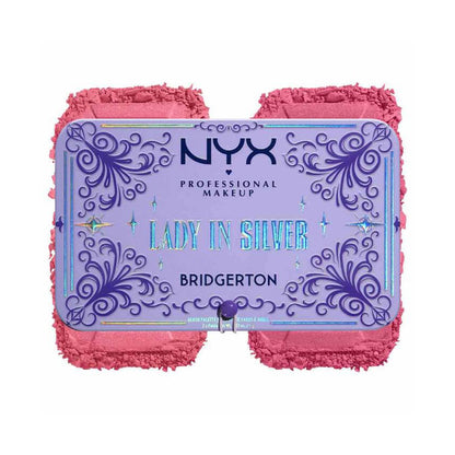 NYX Bridgerton Blush Palette 02 Lady In Silver