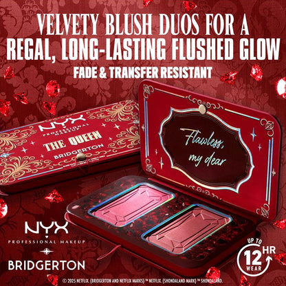 NYX Bridgerton Blush Palette 03 The Queen