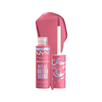 NYX Bridgerton Royal Butter Gloss Lip Gloss 01 Angel Food Cake