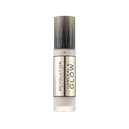 Revolution Illuminating Liquid Foundation Conceal & Glow F1 23ml