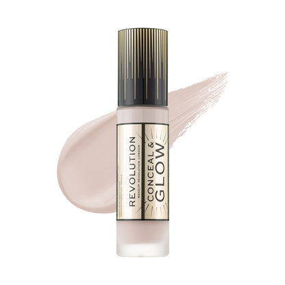 Revolution Illuminating Liquid Foundation Conceal & Glow F2 23ml