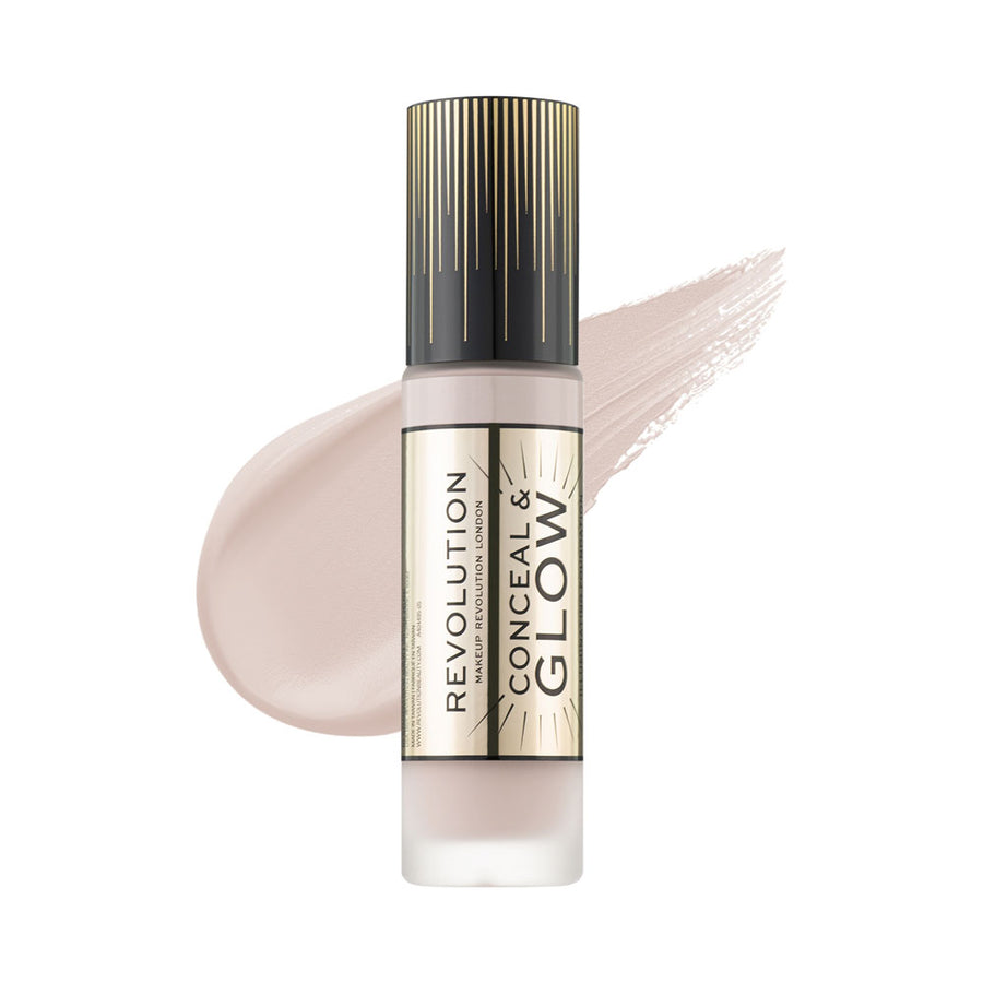 Revolution Illuminating Liquid Foundation Conceal & Glow F2 23ml