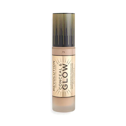 Revolution Illuminating Liquid Foundation Conceal & Glow F5 23ml