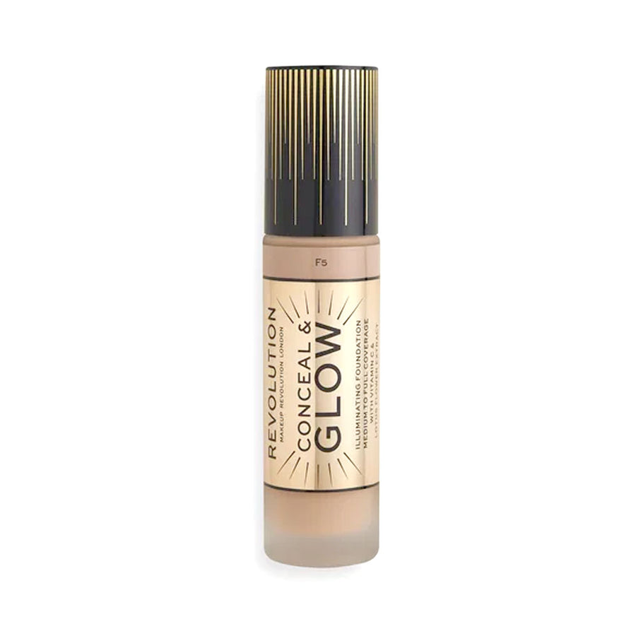 Revolution Illuminating Liquid Foundation Conceal & Glow F5 23ml
