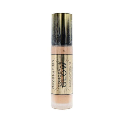 Revolution Illuminating Liquid Foundation Conceal & Glow F8 23ml