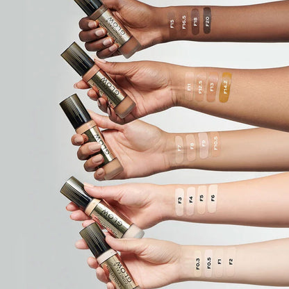 Revolution Illuminating Liquid Foundation Conceal & Glow F12.5 23ml