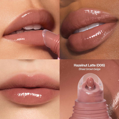 Revlon Glimmer Lip Treat Balm + Mask Hazelnut Latte 12ml