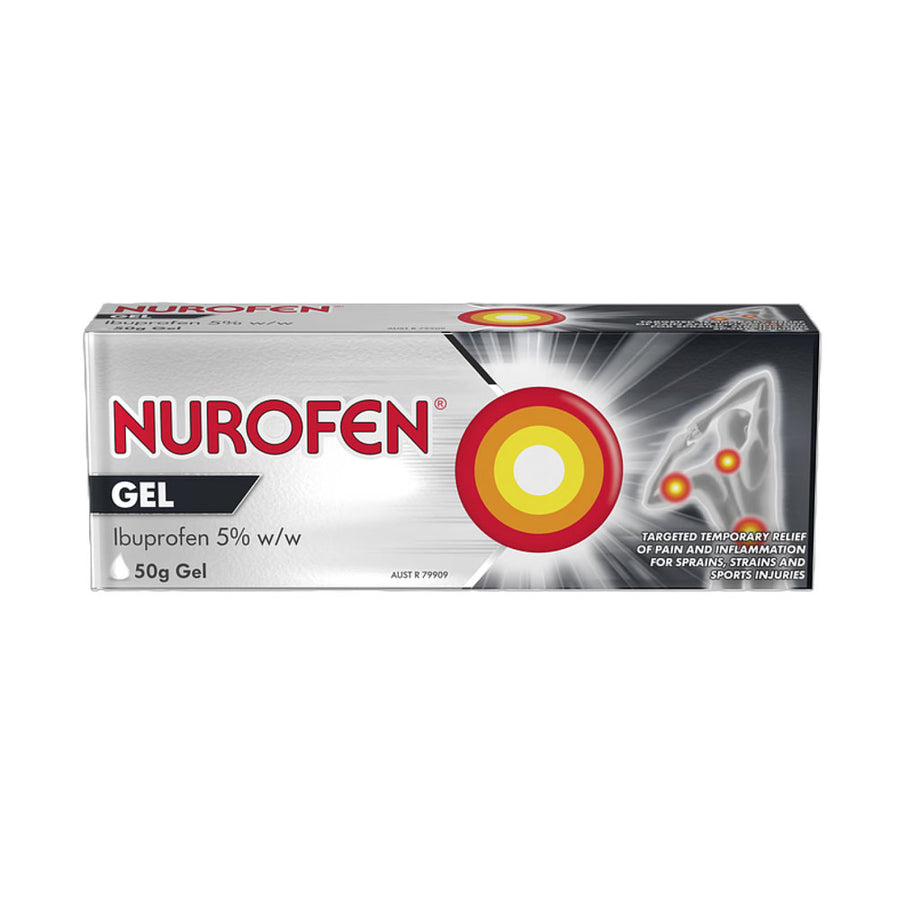 Nurofen Targeted Temporary Relief Pain & Inflammation Relief Gel 50g - Short dated clearance