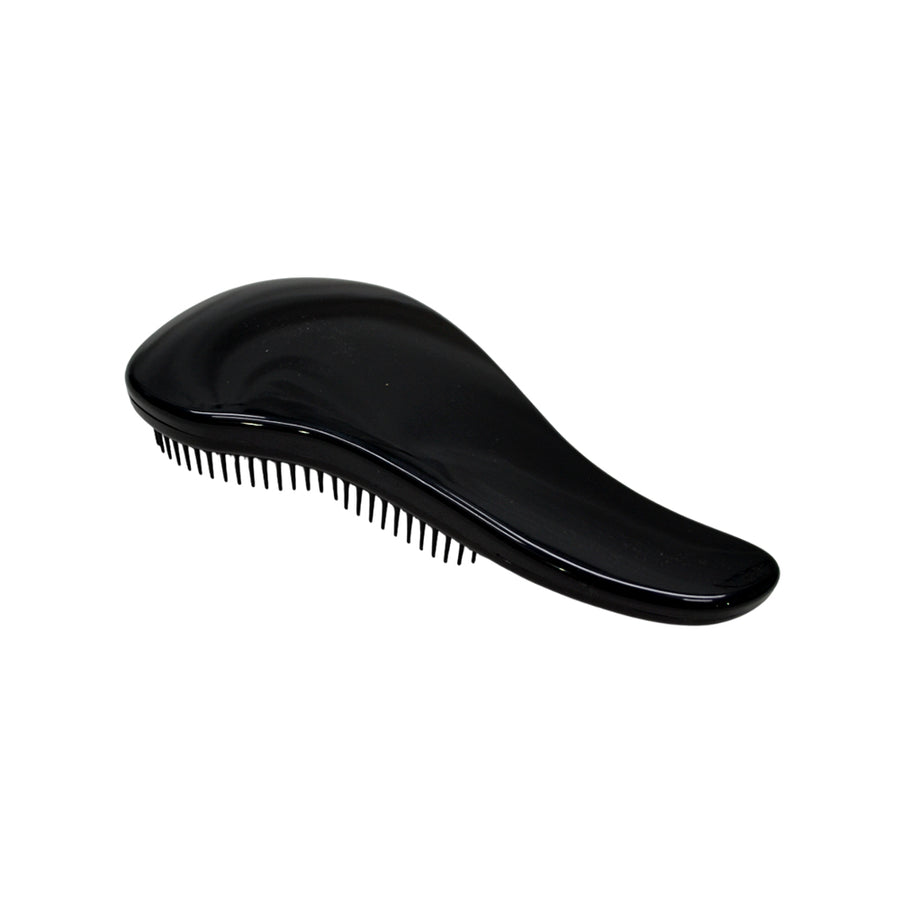 Swosh Curved Detangling Hair Brush 18.5cm Black