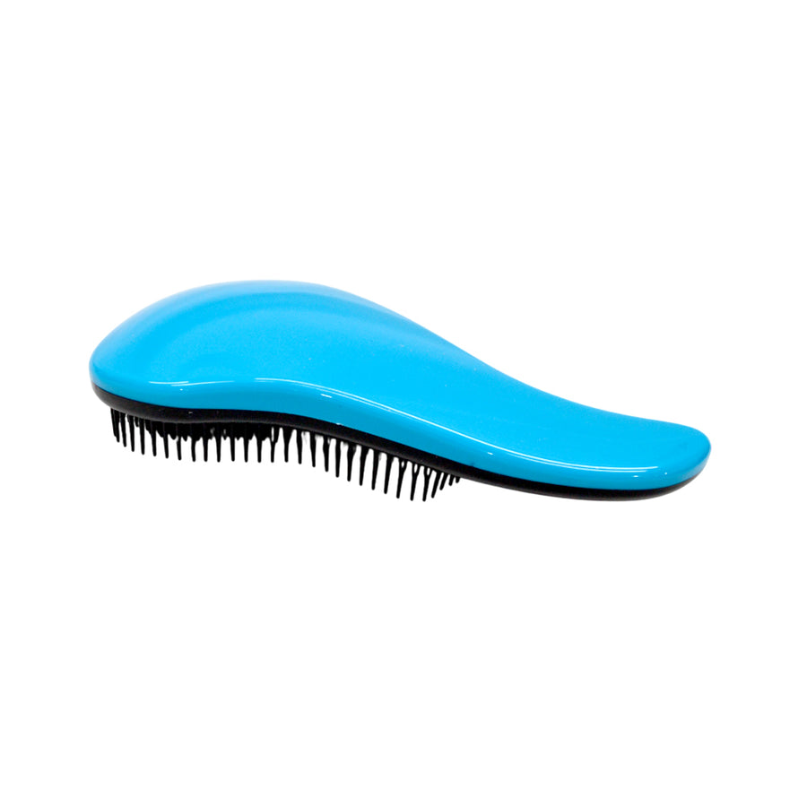 Swosh Curved Detangling Hair Brush 18.5cm Blue