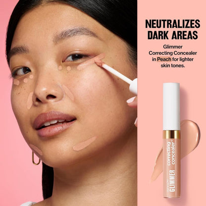 Revlon Glimmer Correcting Concealer 101 Peach 9ml