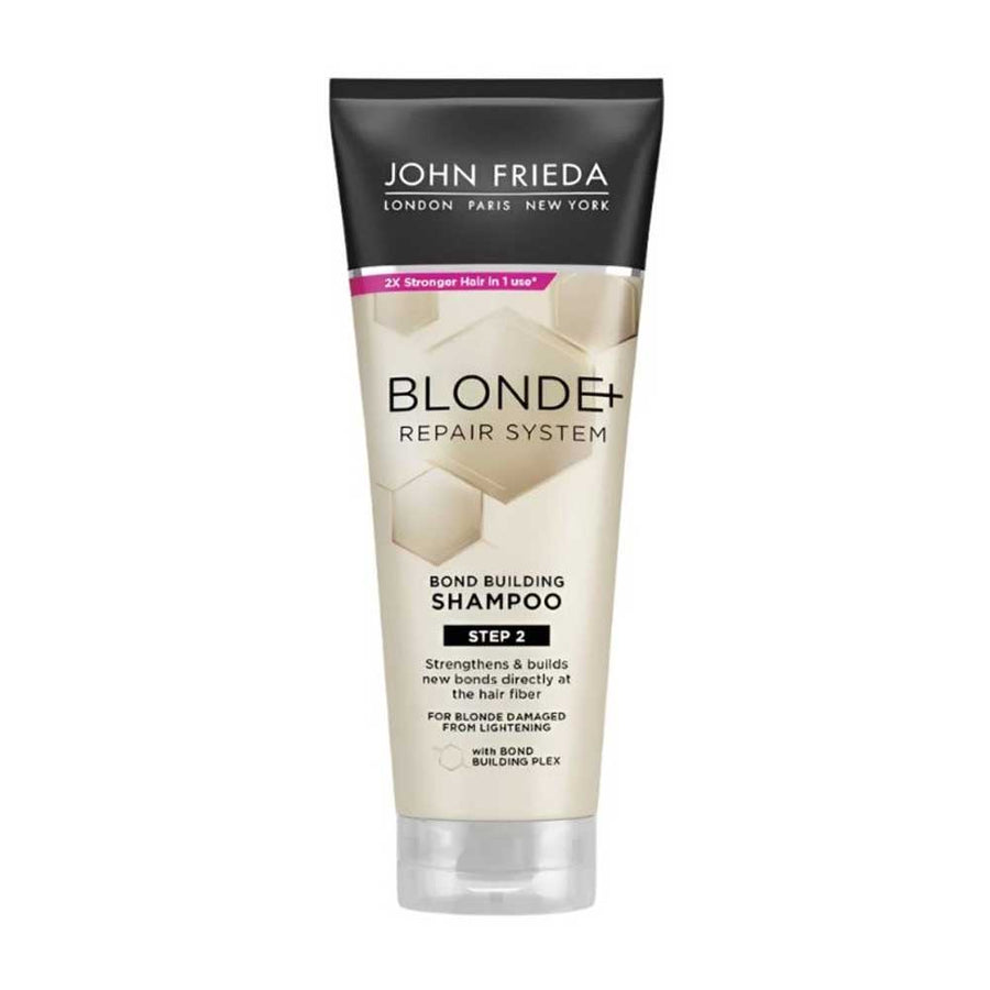 John Frieda Shampoo Blonde Repair System Bond Building Step 2 For Blonde Damaged From Lightening 250ml