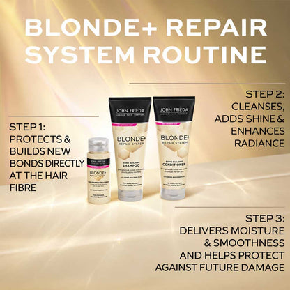 John Frieda Shampoo Blonde Repair System Bond Building Step 2 For Blonde Damaged From Lightening 250ml