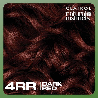 Clairol Natural Instincts Hair Color 4RR Dark Red