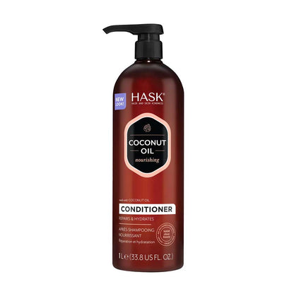 Hask Conditioner Nourishing Repairs & Hydrates Coconut Oil 1L