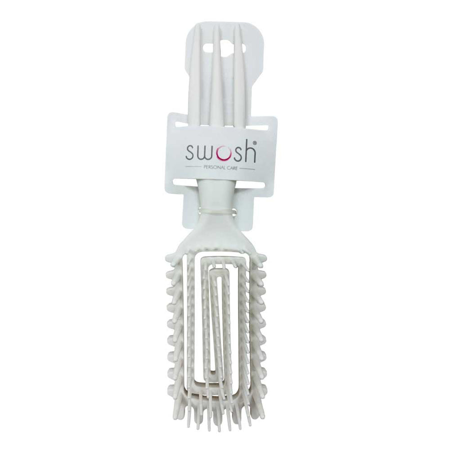 Swosh Brush Mega Tamer Paddle Brush White