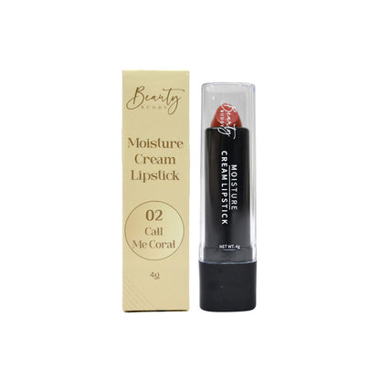 Beauty Buddy Moisture Cream Lipstick 02 Call Me Coral 4g