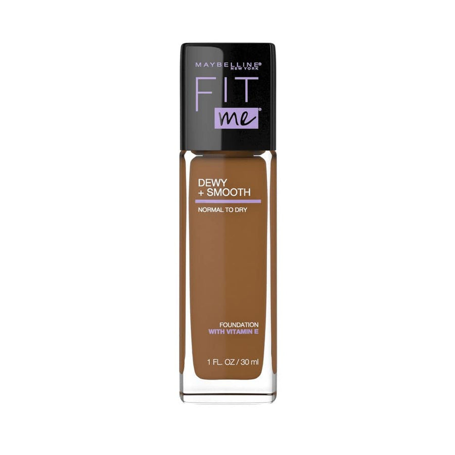 Maybelline Fit Me Dewy+Smooth Foundation bottle in shade 360 Mocha
