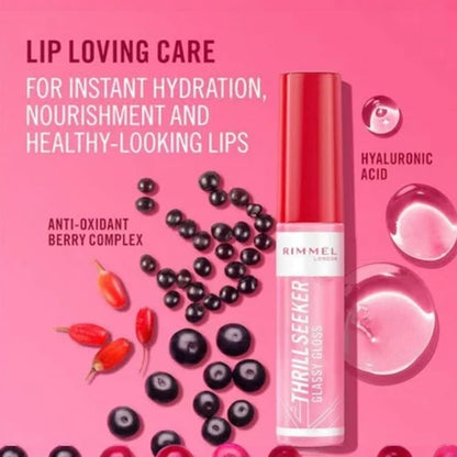 Rimmel Lipgloss Thrill Seeker 450 Fuchsia Punch 10ml