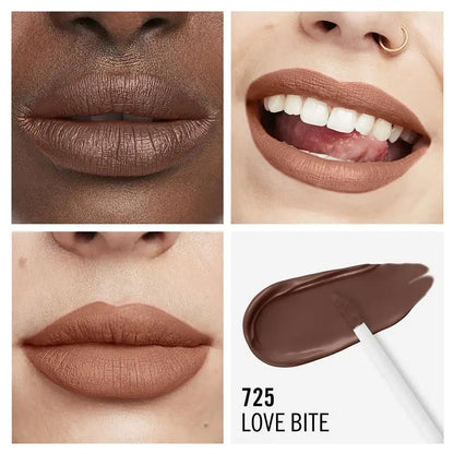 Rimmel Liquid Lip Colour Lasting Mega Matte 16Hr 725 Love Bite 7.4ml