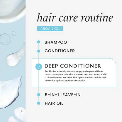 Hask Deep Conditioner Argan Oil Repairing Strengthens & Restores 236ml