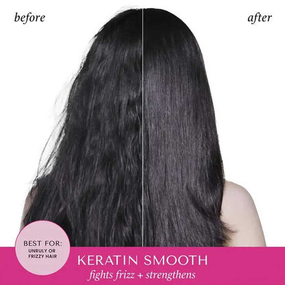Hask Deep Conditioner Keratin Smooth Fights Frizz & Prevents Breakage With Keratin & Jojoba Seed Oil 236ml