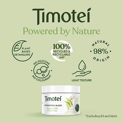 Timotei Hydrating Mask Coconut Milk & Aloe Vera 300ml