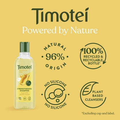 Timotei Shampoo Strengthening Argan Oil & Jasmine Extract 300ml