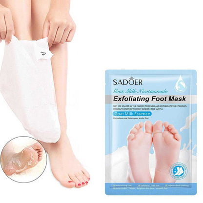Sadoer Goat Milk Nicotinamine Exfoliating Foot Mask 35g