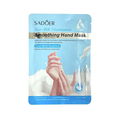 Sadoer Goat Milk Nicotinamide Smoothing Hand Mask 35g/pair