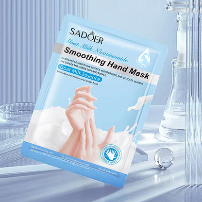 Sadoer Goat Milk Nicotinamide Smoothing Hand Mask 35g/pair