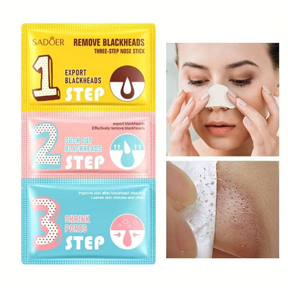 Sadoer Blackhead Removal Three Step Nose Stick 7gx3