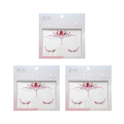 3x Beauty Buddy Face & Body Jewels 03 Festival Season