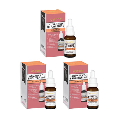 3x Essano Concentrated Serum Advanced Brightening Vitamin C 20ml