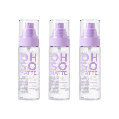 3x Formula 10.0.6 Oh So Matte Deshine Facial Mist 80ml