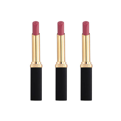 3x L'Oreal Intense Volume Matte Lips 482 Le Mauve Indomptable