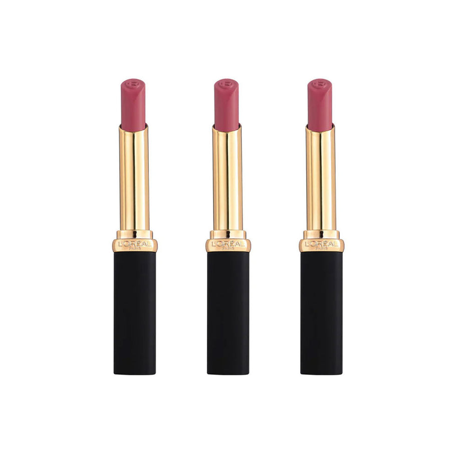 3x L'Oreal Intense Volume Matte Lips 482 Le Mauve Indomptable