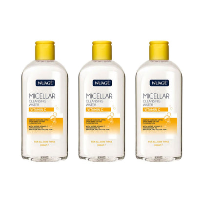 3x Nuage Micellar Cleansing Water Vitamin C 200ml