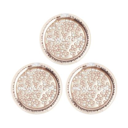 3x Revolution Highlighter Bubble Balm Icy Rose 7.5g