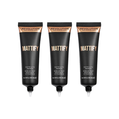 3x Revolution Matte & Fix Primer Mattify 28ml